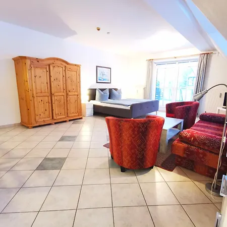 Bernsteinhaus In 1-raum-wohnung Nr 6 Mit Grosser West-terrasse 아파트 *