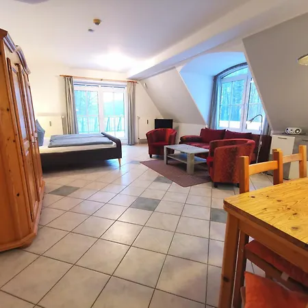 아파트 Bernsteinhaus In 1-raum-wohnung Nr 6 Mit Grosser West-terrasse *