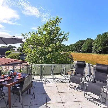 Bernsteinhaus In 1-raum-wohnung Nr 6 Mit Grosser West-terrasse 아파트 징스트